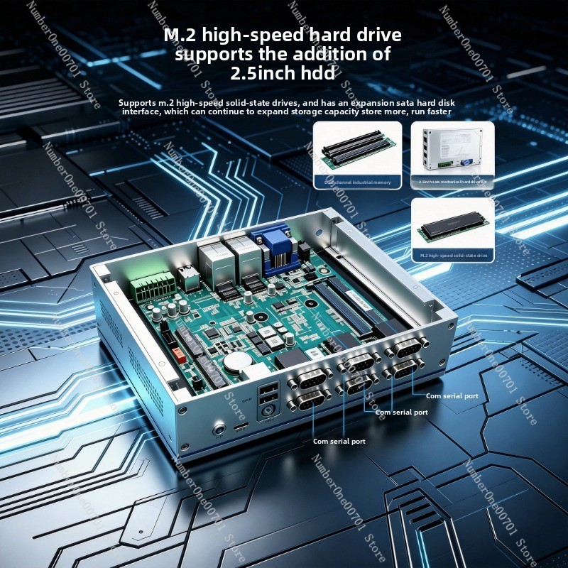 Fanless Embedded Industrial Mi - Fanless Industrial Pc Rs485 Core I7 recension och pris