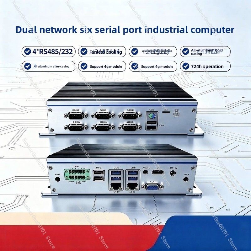 Fanless Embedded Industrial Mi - Fanless Industrial Pc Rs485 Core I7 recension och pris